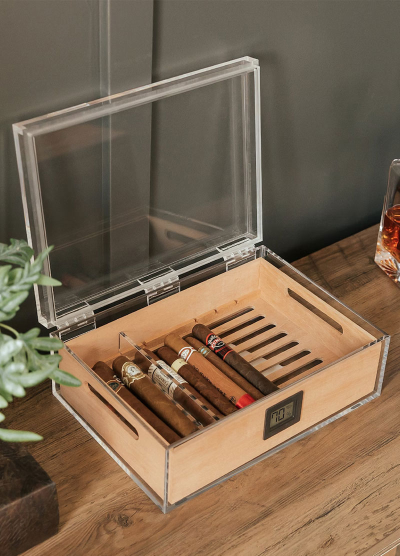Acrylic Cigar Humidor