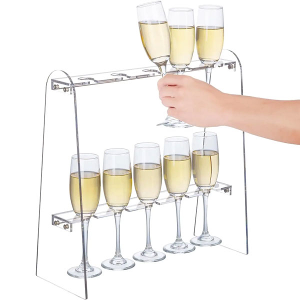 acrylic wine display