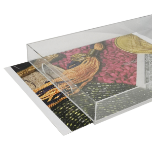 Acrylic tray with insert bottom wholesale