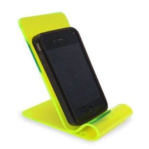 Acrylic cell phone displays