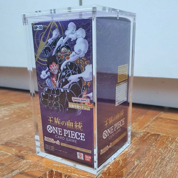 one piece japanese booster box acrylic case