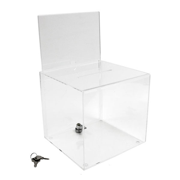 Custom Acrylic Ballot Box