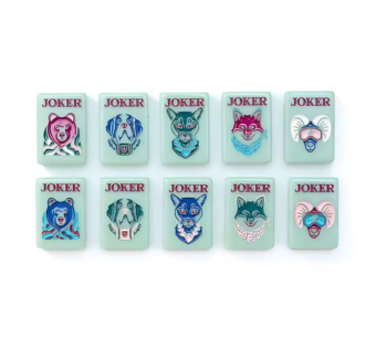 Jade Mahjong Set
