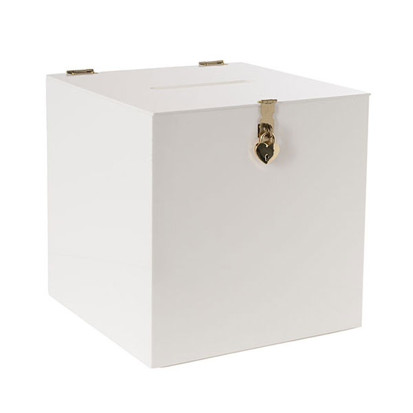 Custom White Acrylic Box