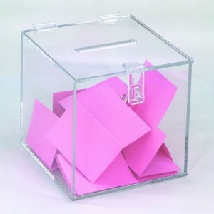 acrylic ballot box