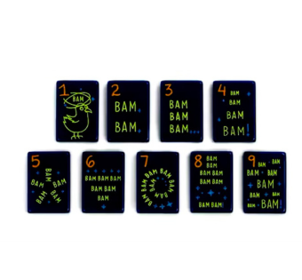 Black Mahjong Set