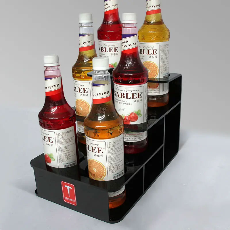 acrylic wine display rack