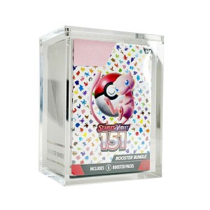 151 Booster Bundle Acrylic Case