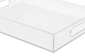 Rectangle Clear Acrylic Tray
