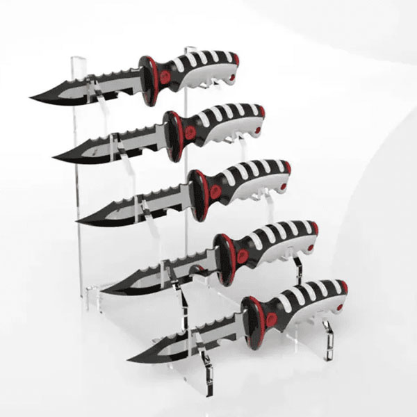 Acrylic Knife Display