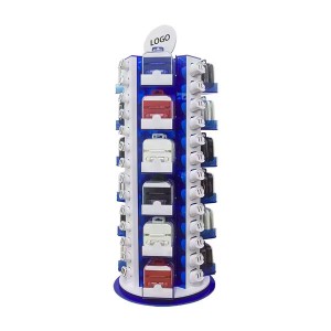 Acrylic Rotating Mobile Phone Accessories Display Stand