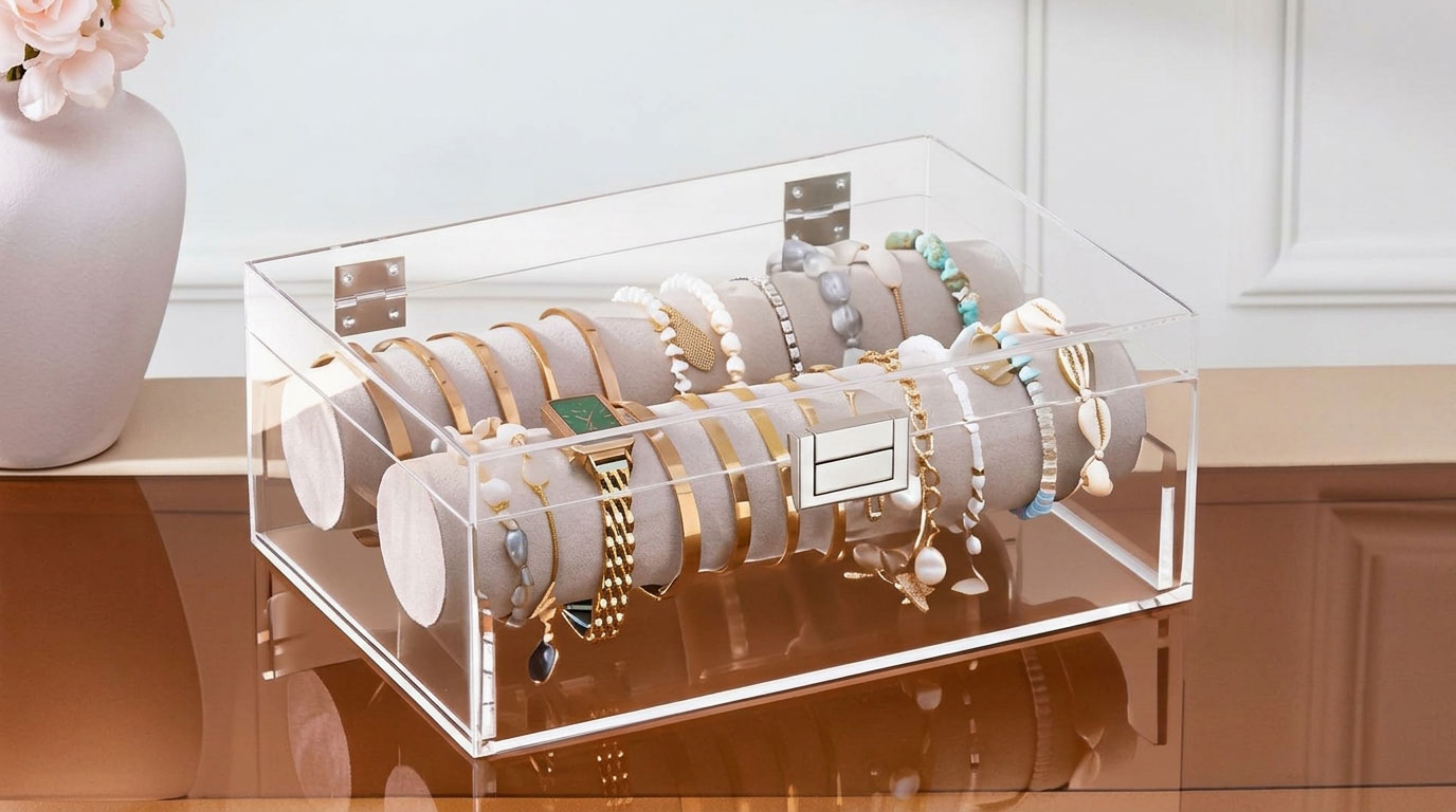 custom acrylic jewelry box