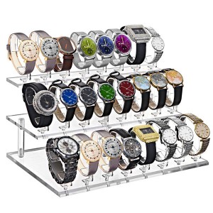 Clear Acrylic Watch Display