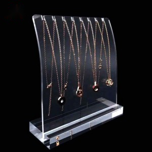 Tabletop Acrylic Necklace Display Holder - mahjcustom.com