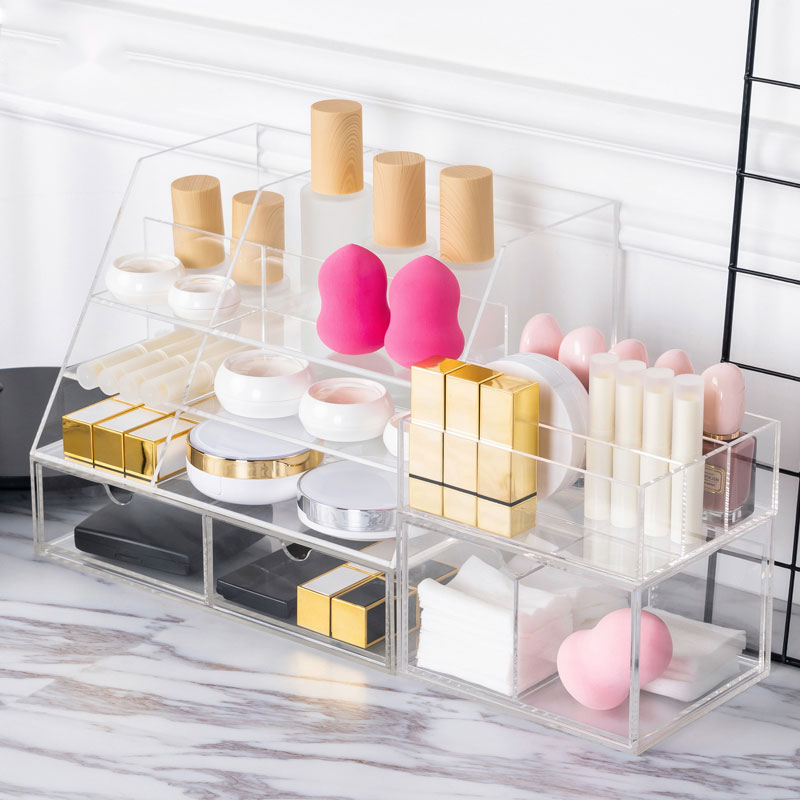 Custom Acrylic Skincare Storage Box – Makeup Organizer | mahjcustom.com