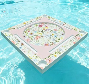 Custom Floating Mahjong Table For Pool