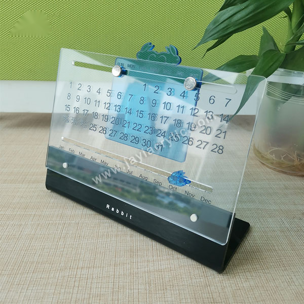 Acrylic Calendar Stand - mahjcustom.com