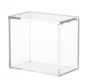 acrylic display case with magnetic lid