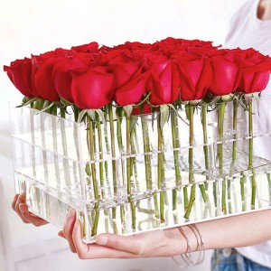 36 Hole Acrylic Flower Box