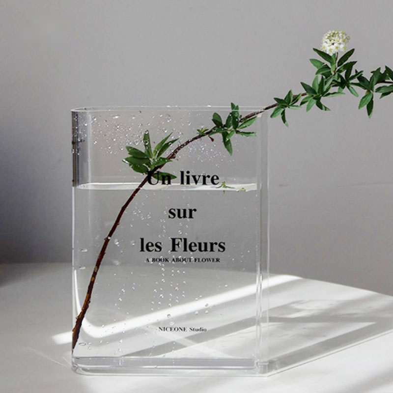Acrylic Book Vase - mahjcustom.com