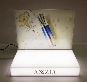 Custom Illuminated LED Cosmetic Displays