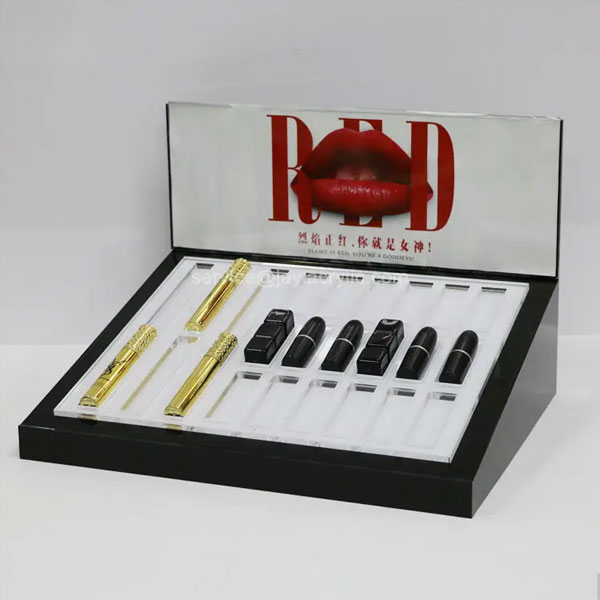 Acrylic LED Lipstick Display Stand - mahjcustom.com