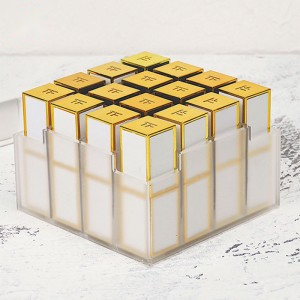 Custom 16 Hole Acrylic Lipstick Storage Box – Makeup Organizer | mahjcustom.com
