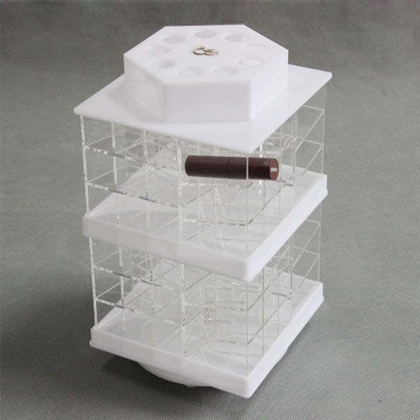 Acrylic Rotating Lipstick Display Stand - mahjcustom.com