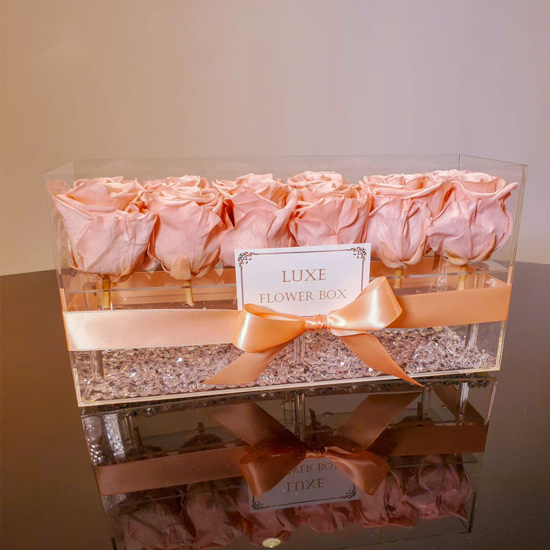 acrylic flower box