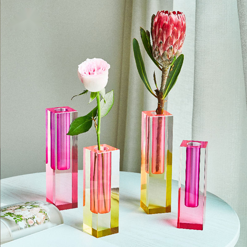 Neon Acrylic Vase - mahjcustom.com