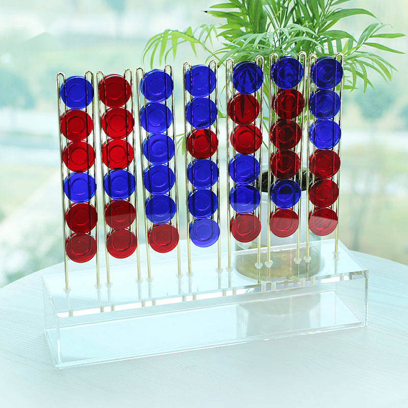 Acrylic and Metal Connect 4