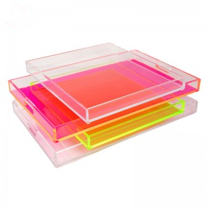 Neon Acrylic Tray - mahjcustom.com