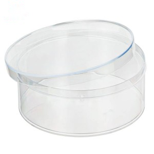 Clear Round Acrylic Box