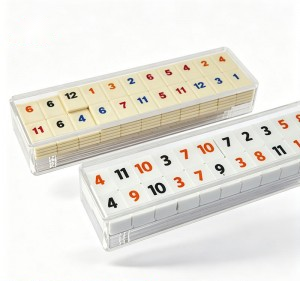 Custom Acrylic Rummikub Tiles Set