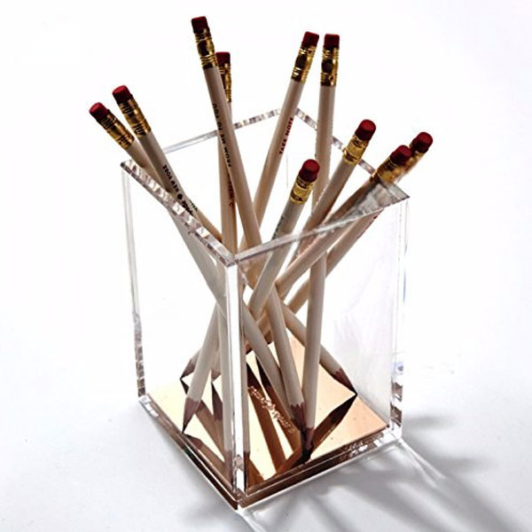 Clear Acrylic Pen Holder - mahjcustom.com