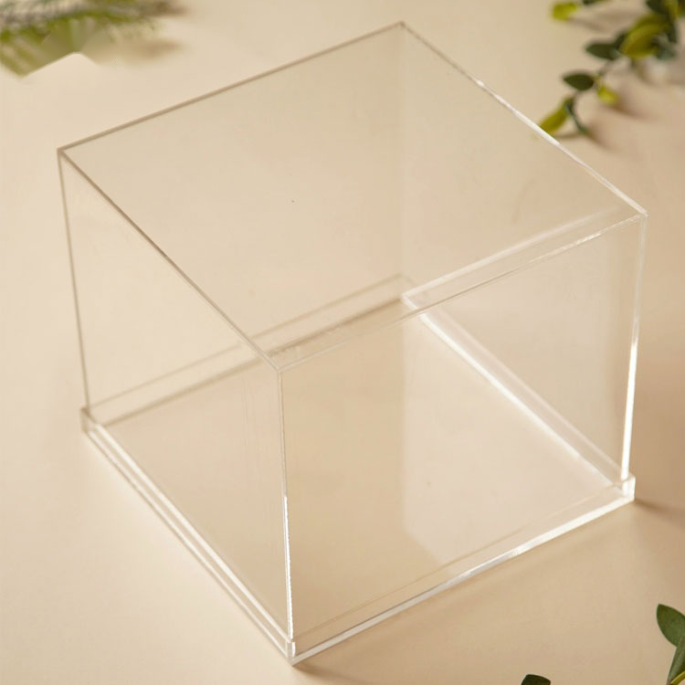 acrylic cake box