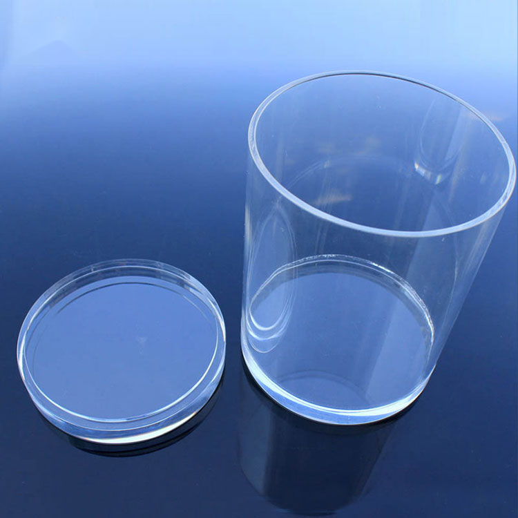 Round Shape Acrylic Box with Lid