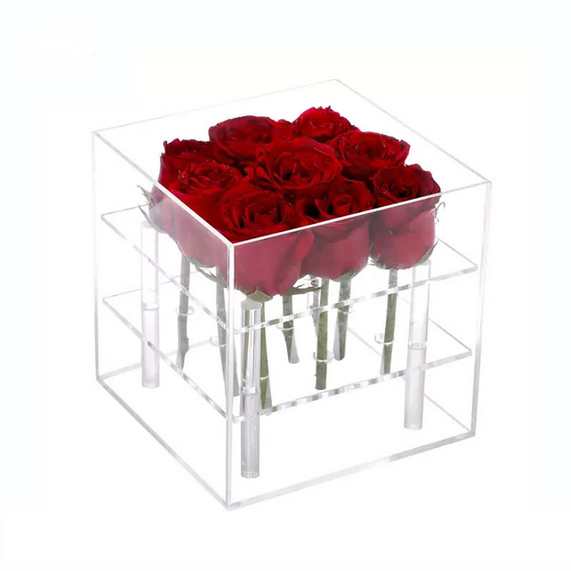 acrylic gift box clear