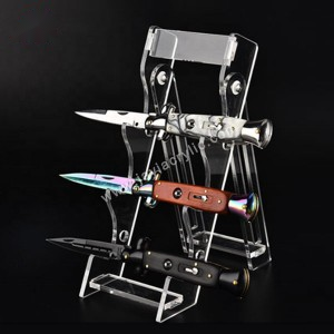 Custom Acrylic Knife Display - mahjcustom.com