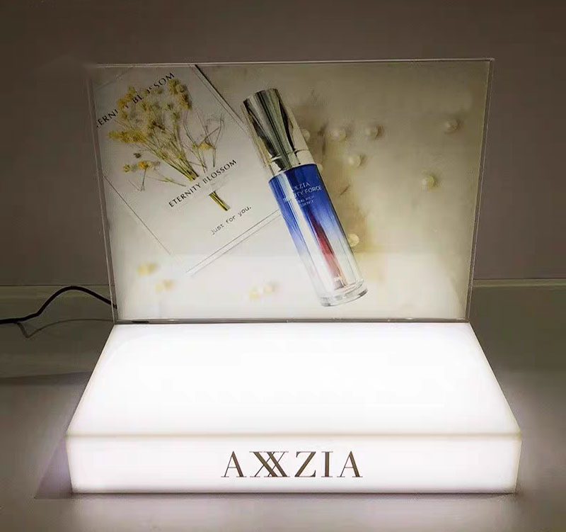 Custom Illuminated LED Cosmetic Displays