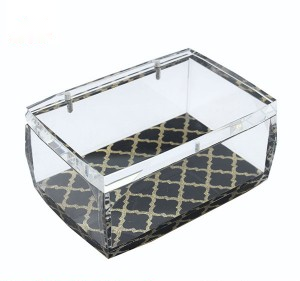 Clear Acrylic Gift Box China Custom – mahjcustom.com