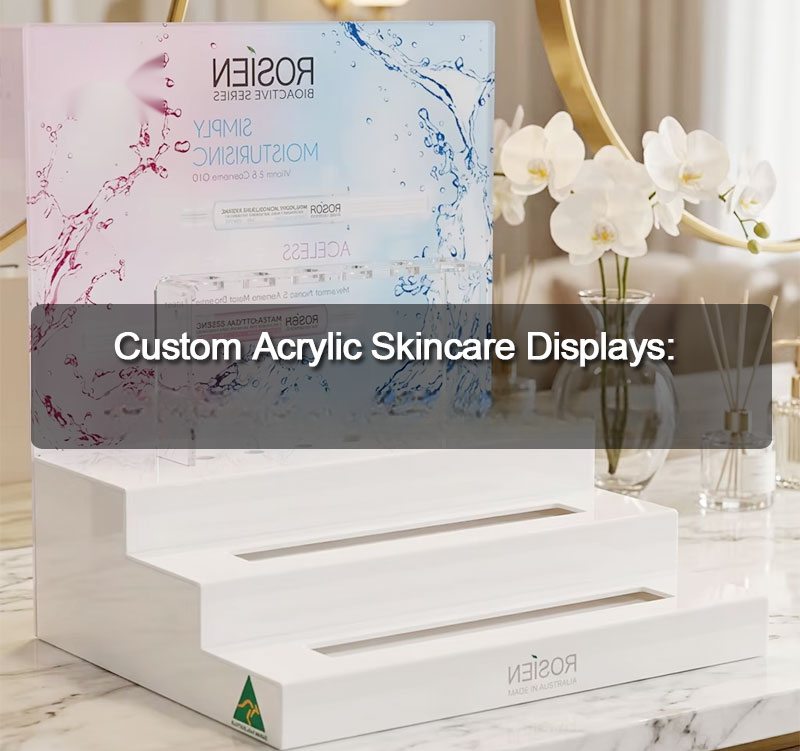 Custom Acrylic Skincare Displays: 7 Key Buying Factors