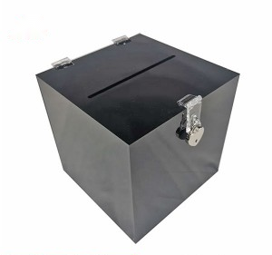 Black Acrylic Box Custom