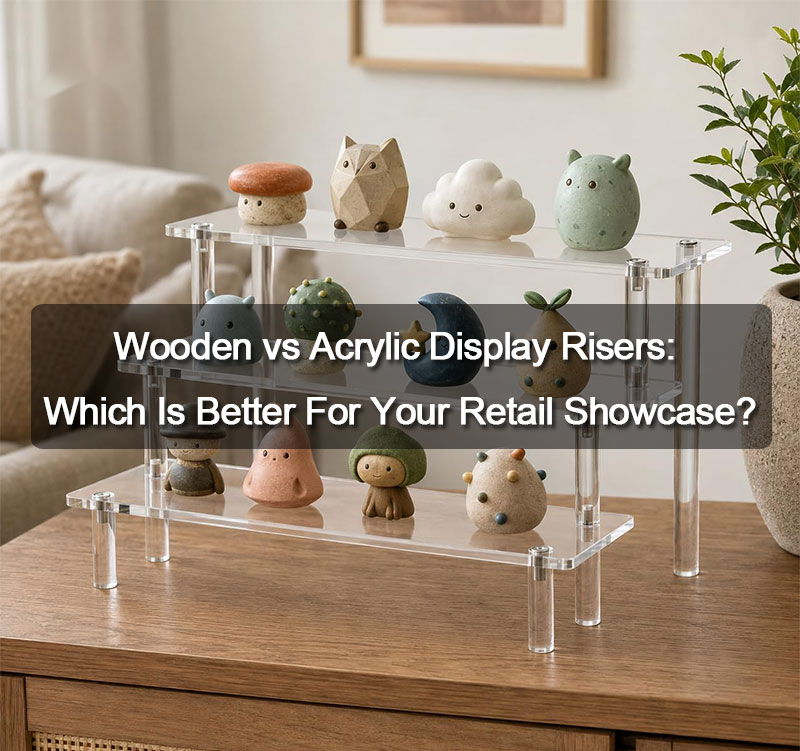 Wooden vs Acrylic Display Risers: Which Is Better For Your Retail Showcase?