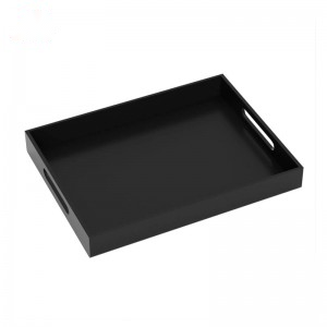 Black Acrylic Tray - mahjcustom.com