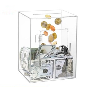 Acrylic Money Box Custom