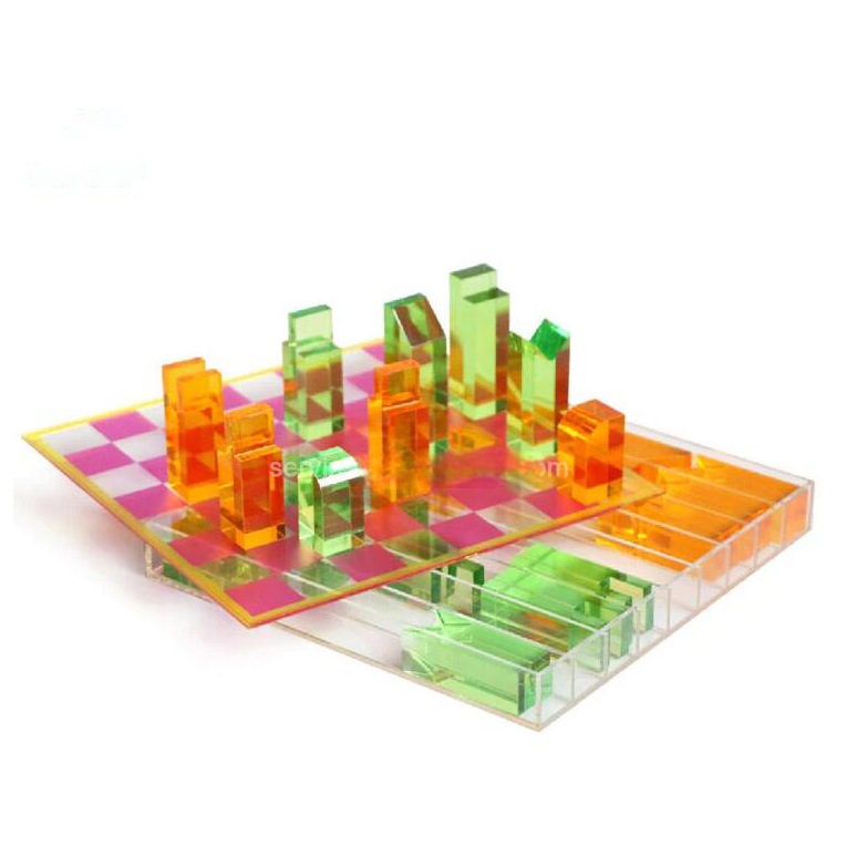 Acrylic chess game set (1)