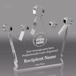 Engraved Acrylic Block Trophy - mahjcustom.com