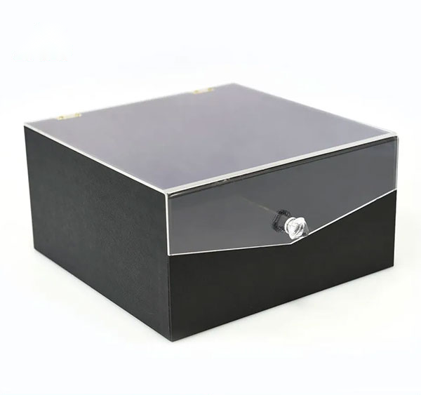 Black Acrylic Box Custom