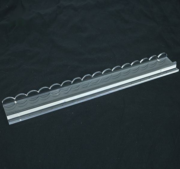 Clear Scalloped Acrylic Mahjong Racks